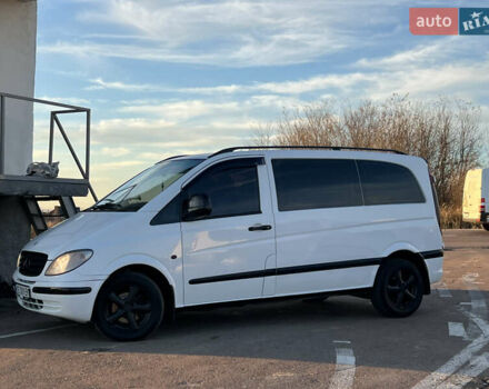 Белый Мерседес Вито, объемом двигателя 2.2 л и пробегом 416 тыс. км за 7450 $, фото 4 на Automoto.ua