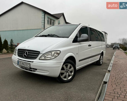 Білий Мерседес Віто, об'ємом двигуна 2.2 л та пробігом 288 тис. км за 7500 $, фото 1 на Automoto.ua