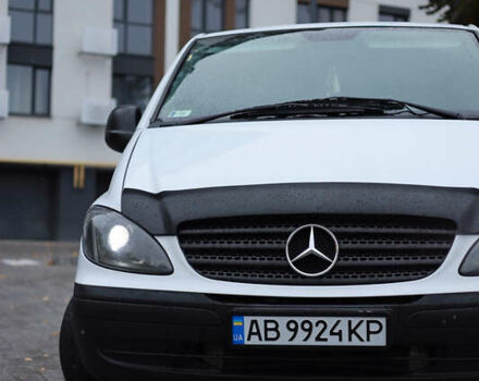 Белый Мерседес Вито, объемом двигателя 2.15 л и пробегом 246 тыс. км за 7299 $, фото 2 на Automoto.ua