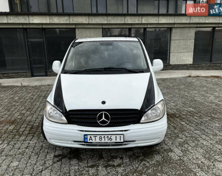 Белый Мерседес Вито, объемом двигателя 2.15 л и пробегом 485 тыс. км за 6700 $, фото 2 на Automoto.ua
