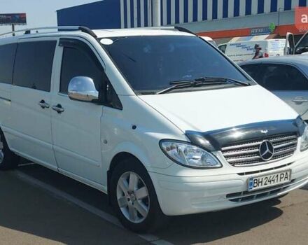 Мерседес Віто 2005 у Одесі на Automoto.ua Білий Мерседес Віто, об'ємом двигуна 2.2 л та пробігом 294 тис. км за 10800 $, фото 3 на Automoto.ua