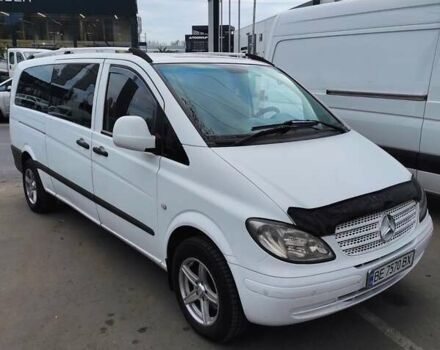 Белый Мерседес Вито, объемом двигателя 2.2 л и пробегом 430 тыс. км за 7000 $, фото 1 на Automoto.ua