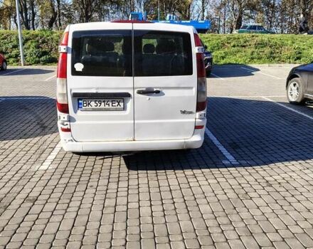 Белый Мерседес Вито, объемом двигателя 2.15 л и пробегом 387 тыс. км за 5800 $, фото 3 на Automoto.ua