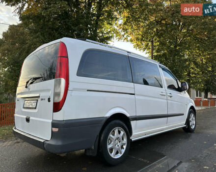 Белый Мерседес Вито, объемом двигателя 2.15 л и пробегом 293 тыс. км за 6700 $, фото 4 на Automoto.ua
