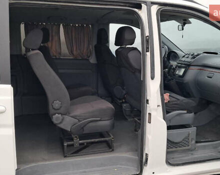 Белый Мерседес Вито, объемом двигателя 2.15 л и пробегом 366 тыс. км за 7500 $, фото 15 на Automoto.ua