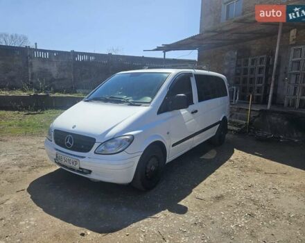Белый Мерседес Вито, объемом двигателя 2.2 л и пробегом 325 тыс. км за 8000 $, фото 2 на Automoto.ua