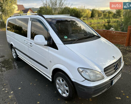 Белый Мерседес Вито, объемом двигателя 2.15 л и пробегом 293 тыс. км за 6700 $, фото 2 на Automoto.ua