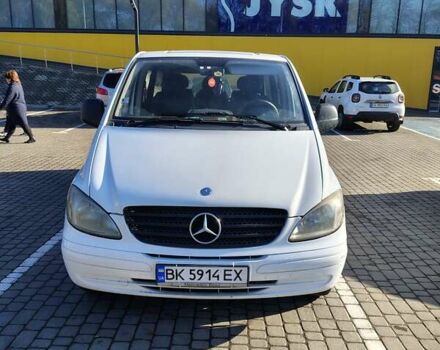 Белый Мерседес Вито, объемом двигателя 2.15 л и пробегом 387 тыс. км за 5800 $, фото 5 на Automoto.ua