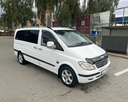 Белый Мерседес Вито, объемом двигателя 2.2 л и пробегом 430 тыс. км за 7100 $, фото 1 на Automoto.ua