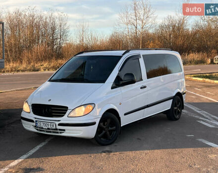 Белый Мерседес Вито, объемом двигателя 2.2 л и пробегом 416 тыс. км за 7450 $, фото 1 на Automoto.ua