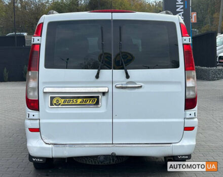 Мерседес Вито 2005 в Черновцах на Automoto.ua Белый Мерседес Вито, объемом двигателя 2.2 л и пробегом 317 тыс. км за 8000 $, фото 4 на Automoto.ua