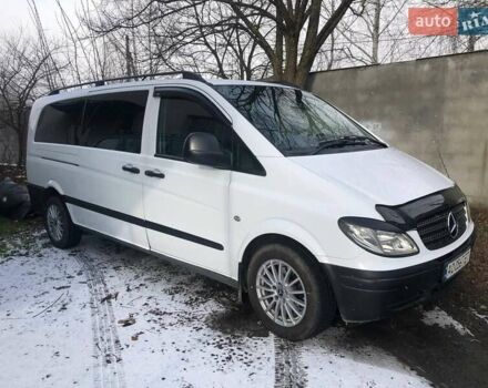 Белый Мерседес Вито, объемом двигателя 2.15 л и пробегом 428 тыс. км за 8000 $, фото 13 на Automoto.ua