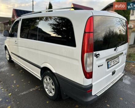 Белый Мерседес Вито, объемом двигателя 2.15 л и пробегом 293 тыс. км за 6700 $, фото 10 на Automoto.ua
