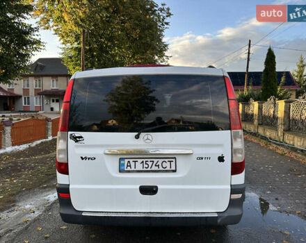 Белый Мерседес Вито, объемом двигателя 2.15 л и пробегом 293 тыс. км за 6700 $, фото 9 на Automoto.ua