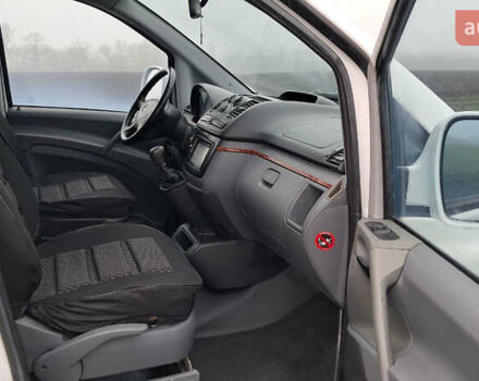 Белый Мерседес Вито, объемом двигателя 2.15 л и пробегом 366 тыс. км за 7500 $, фото 12 на Automoto.ua