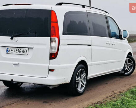 Белый Мерседес Вито, объемом двигателя 2.15 л и пробегом 366 тыс. км за 7500 $, фото 4 на Automoto.ua