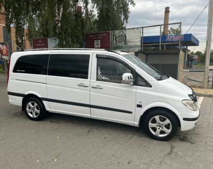 Белый Мерседес Вито, объемом двигателя 2.2 л и пробегом 430 тыс. км за 7100 $, фото 2 на Automoto.ua