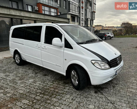 Белый Мерседес Вито, объемом двигателя 2.15 л и пробегом 485 тыс. км за 6700 $, фото 1 на Automoto.ua