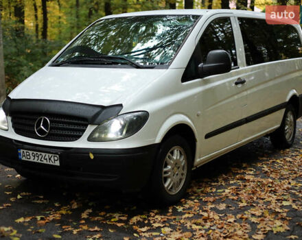 Белый Мерседес Вито, объемом двигателя 2.15 л и пробегом 246 тыс. км за 7299 $, фото 5 на Automoto.ua