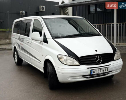Белый Мерседес Вито, объемом двигателя 2.15 л и пробегом 785 тыс. км за 6600 $, фото 3 на Automoto.ua
