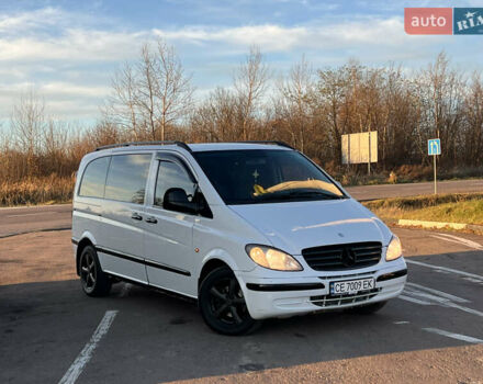 Белый Мерседес Вито, объемом двигателя 2.2 л и пробегом 416 тыс. км за 7450 $, фото 10 на Automoto.ua