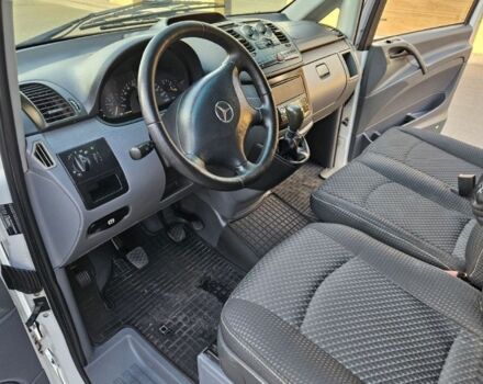 Білий Мерседес Віто, об'ємом двигуна 2.1 л та пробігом 370 тис. км за 7200 $, фото 9 на Automoto.ua
