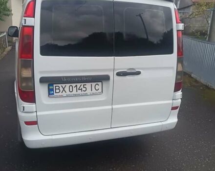 Белый Мерседес Вито, объемом двигателя 2.2 л и пробегом 250 тыс. км за 7200 $, фото 3 на Automoto.ua