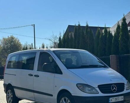 Белый Мерседес Вито, объемом двигателя 2.15 л и пробегом 421 тыс. км за 7200 $, фото 9 на Automoto.ua