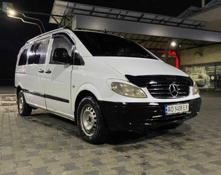 Белый Мерседес Вито, объемом двигателя 2.2 л и пробегом 400 тыс. км за 3999 $, фото 2 на Automoto.ua