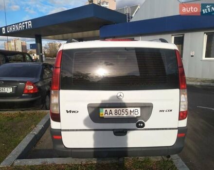 Белый Мерседес Вито, объемом двигателя 2.15 л и пробегом 405 тыс. км за 6800 $, фото 3 на Automoto.ua