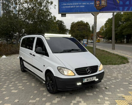 Белый Мерседес Вито, объемом двигателя 2.15 л и пробегом 371 тыс. км за 7900 $, фото 1 на Automoto.ua