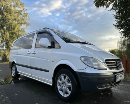 Белый Мерседес Вито, объемом двигателя 2.2 л и пробегом 293 тыс. км за 6700 $, фото 4 на Automoto.ua