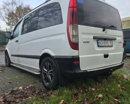 Белый Мерседес Вито, объемом двигателя 2.15 л и пробегом 468 тыс. км за 12167 $, фото 3 на Automoto.ua