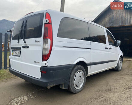 Белый Мерседес Вито, объемом двигателя 2.15 л и пробегом 198 тыс. км за 6800 $, фото 3 на Automoto.ua