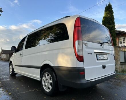 Белый Мерседес Вито, объемом двигателя 2.2 л и пробегом 293 тыс. км за 6700 $, фото 7 на Automoto.ua