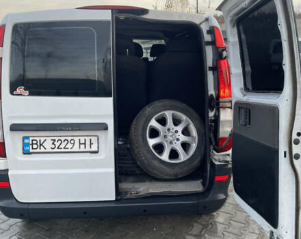 Белый Мерседес Вито, объемом двигателя 2.2 л и пробегом 365 тыс. км за 6350 $, фото 10 на Automoto.ua