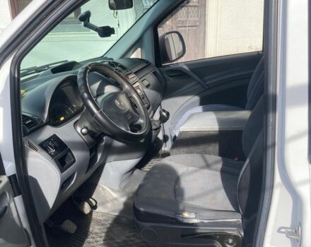 Белый Мерседес Вито, объемом двигателя 2.1 л и пробегом 322 тыс. км за 8000 $, фото 7 на Automoto.ua