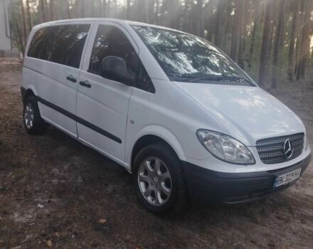 Белый Мерседес Вито, объемом двигателя 2.1 л и пробегом 340 тыс. км за 5800 $, фото 6 на Automoto.ua