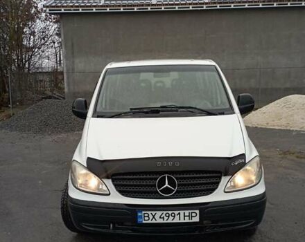 Белый Мерседес Вито, объемом двигателя 2.15 л и пробегом 350 тыс. км за 7500 $, фото 4 на Automoto.ua