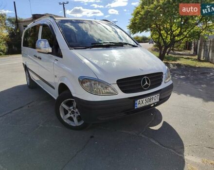 Белый Мерседес Вито, объемом двигателя 2.15 л и пробегом 302 тыс. км за 7200 $, фото 9 на Automoto.ua