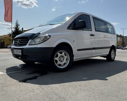 Белый Мерседес Вито, объемом двигателя 2.1 л и пробегом 398 тыс. км за 6000 $, фото 8 на Automoto.ua