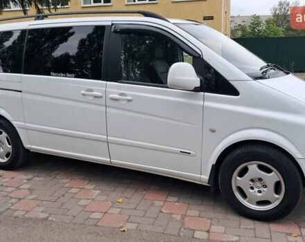 Белый Мерседес Вито, объемом двигателя 2.15 л и пробегом 272 тыс. км за 7600 $, фото 4 на Automoto.ua