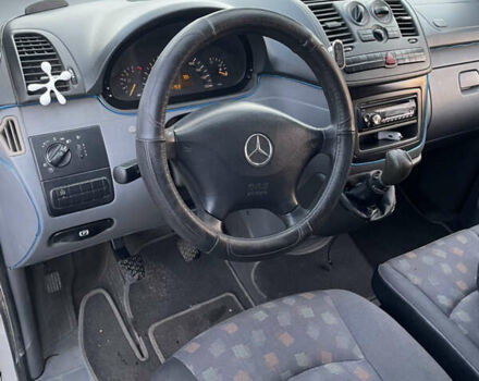 Белый Мерседес Вито, объемом двигателя 2.2 л и пробегом 365 тыс. км за 6350 $, фото 9 на Automoto.ua