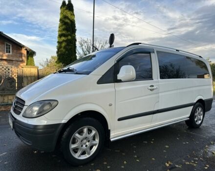 Белый Мерседес Вито, объемом двигателя 2.2 л и пробегом 293 тыс. км за 6700 $, фото 3 на Automoto.ua