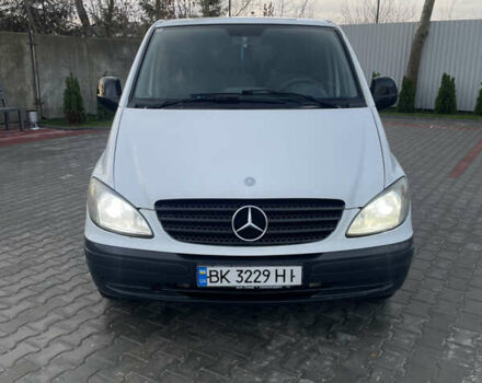 Белый Мерседес Вито, объемом двигателя 2.2 л и пробегом 365 тыс. км за 6350 $, фото 2 на Automoto.ua