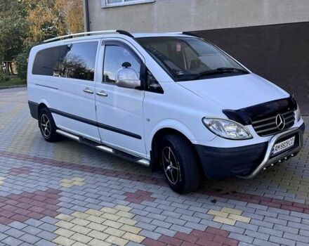 Мерседес Вито 2006 в Житомире на Automoto.ua Белый Мерседес Вито, объемом двигателя 2.1 л и пробегом 266 тыс. км за 7777 $, фото 2 на Automoto.ua