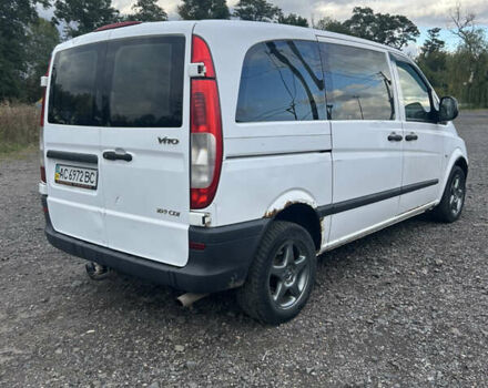 Белый Мерседес Вито, объемом двигателя 2.15 л и пробегом 461 тыс. км за 5700 $, фото 2 на Automoto.ua