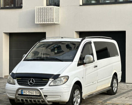 Белый Мерседес Вито, объемом двигателя 2.15 л и пробегом 400 тыс. км за 6500 $, фото 3 на Automoto.ua