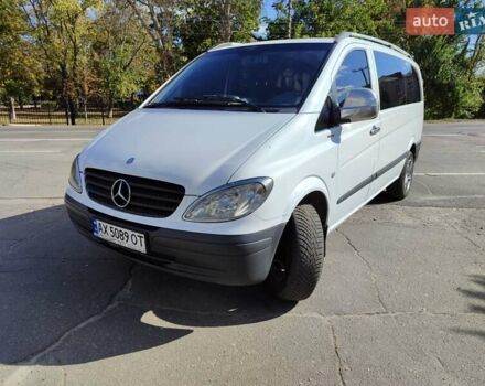 Белый Мерседес Вито, объемом двигателя 2.15 л и пробегом 302 тыс. км за 7200 $, фото 7 на Automoto.ua
