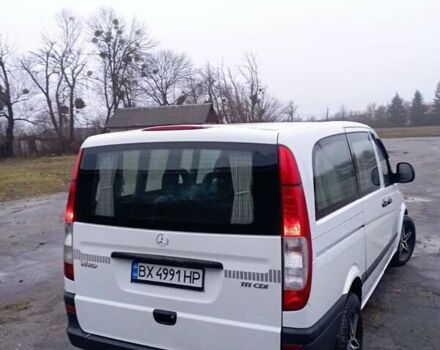 Белый Мерседес Вито, объемом двигателя 2.15 л и пробегом 350 тыс. км за 7500 $, фото 5 на Automoto.ua